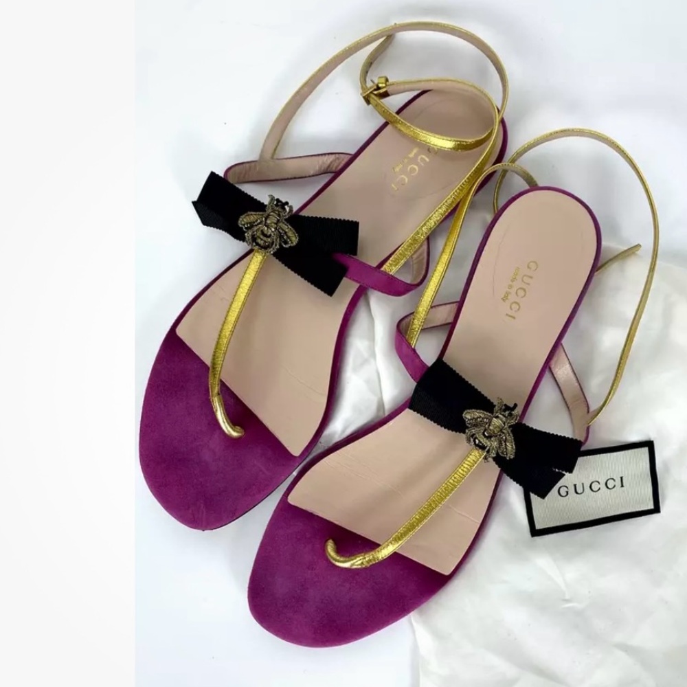 Gucci sandals, 39 1/2